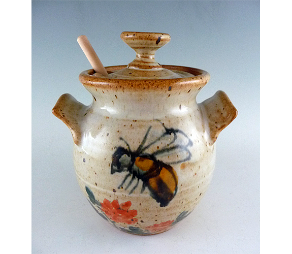Honey Pot, Bee Design by Frank Gosar